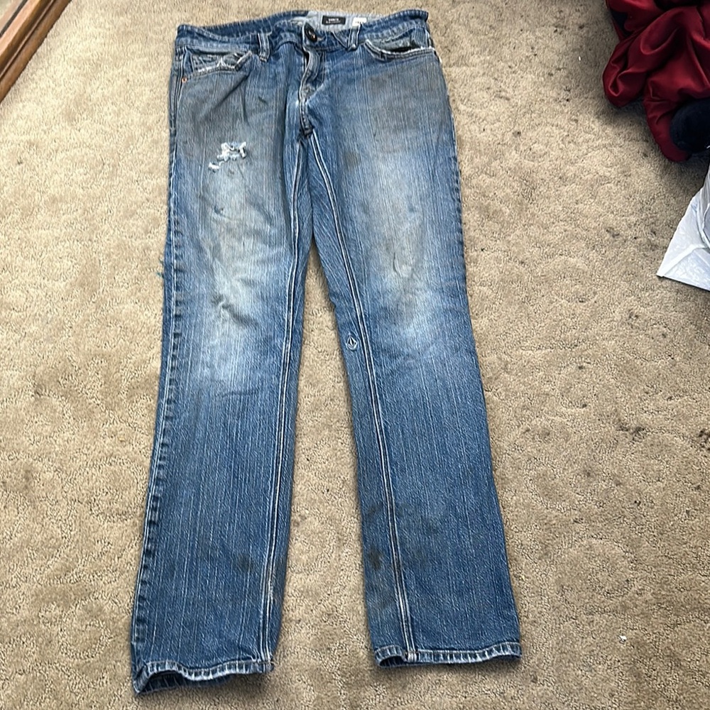 Blue Denim Jeans. Volcom